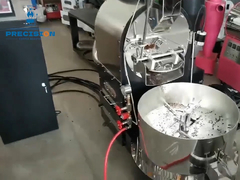 নিয়ন্ত্রণ ক্যাবিনেটের সাথে সজ্জিত স্পষ্টতা PKF সিরিজ কফি রোস্টার, বুদ্ধিমান রোস্টিং কফি