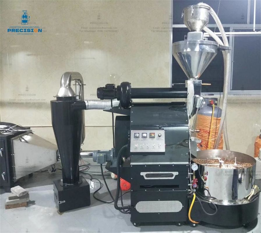 6 কেজি 12 কেজি 15 কেজি PRECISION শিল্প বাণিজ্যিক কফি বিন টোস্টার রোস্টিং মেশিন Tostadora De Cafe কফি রোস্টার
