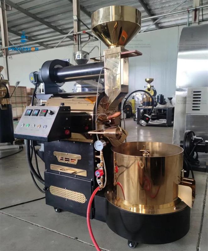 বাণিজ্যিক হোম 2kg 3kg 6kg বৈদ্যুতিক মেশিন কফি রোস্টার রোস্টিং জন্য কফি গ্যাস কফি রোস্টার মেশিন